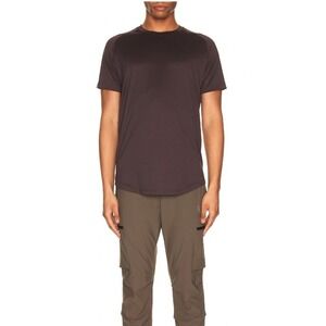 ASRV Nano Mesh Established Tee Shirt Faded Purple Men's Large